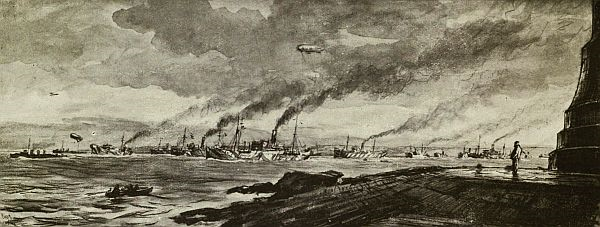 Convoy Sailing from Plymouth