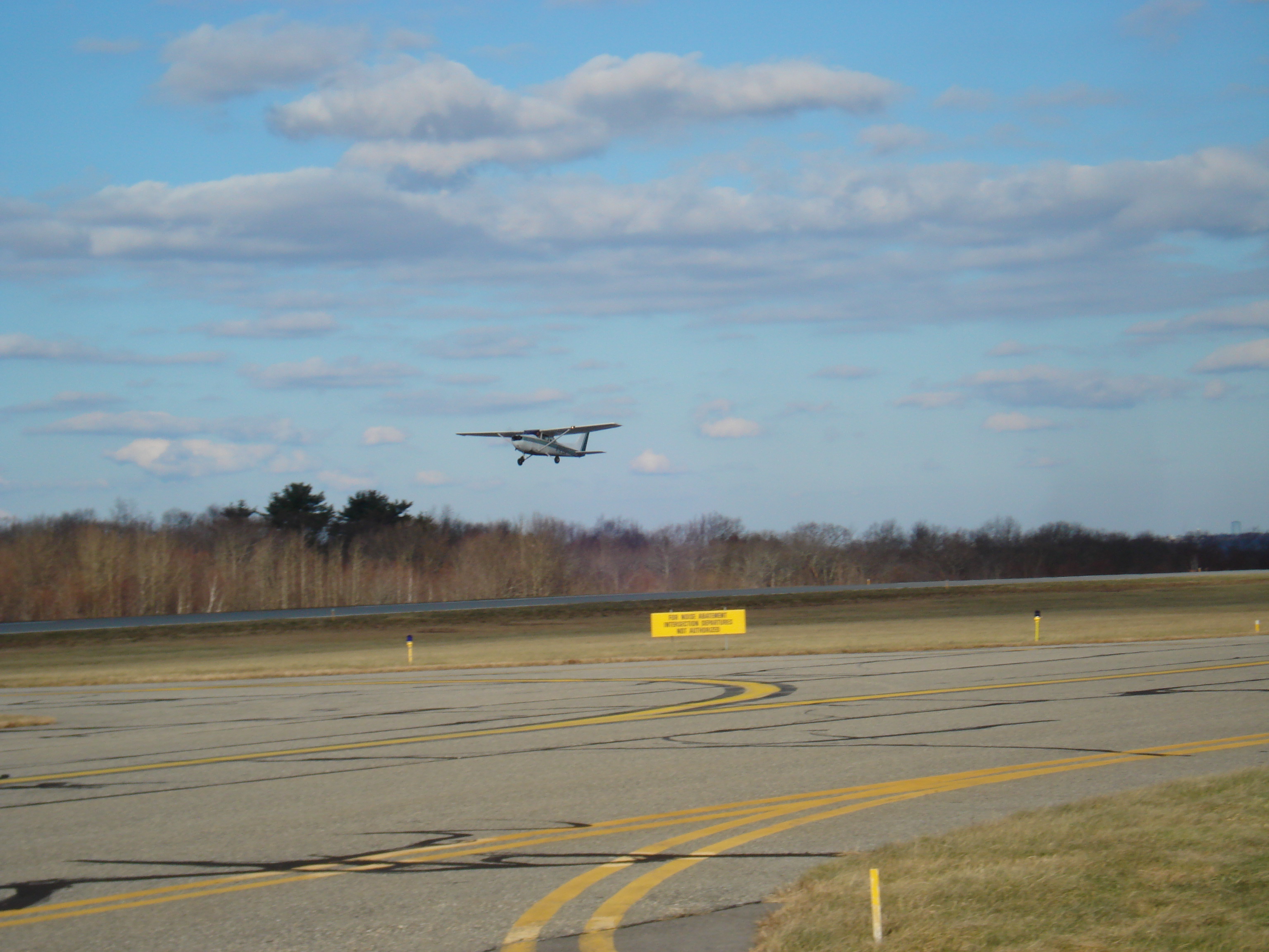 Plane Takes Off