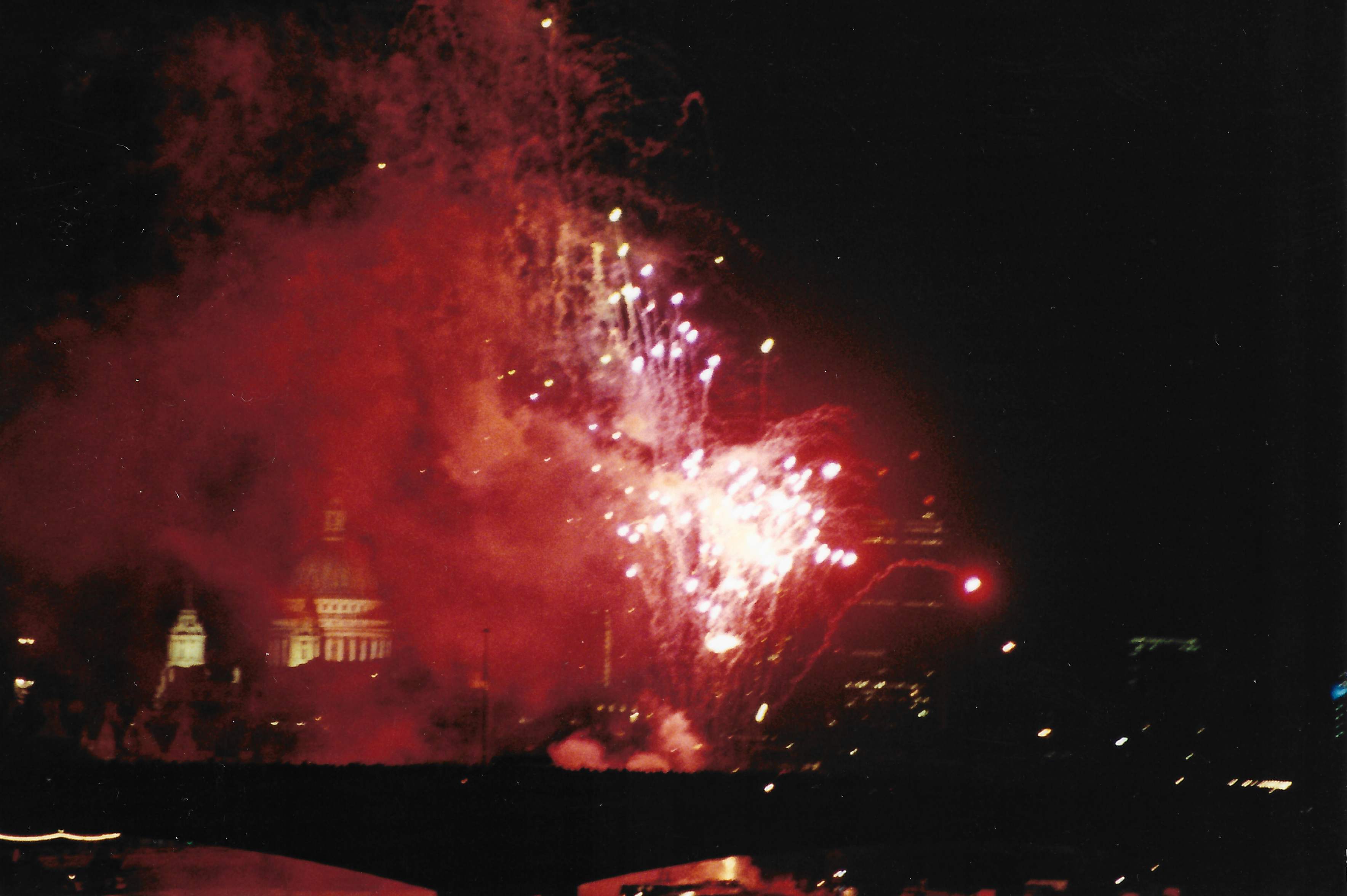 Incendiaries burned